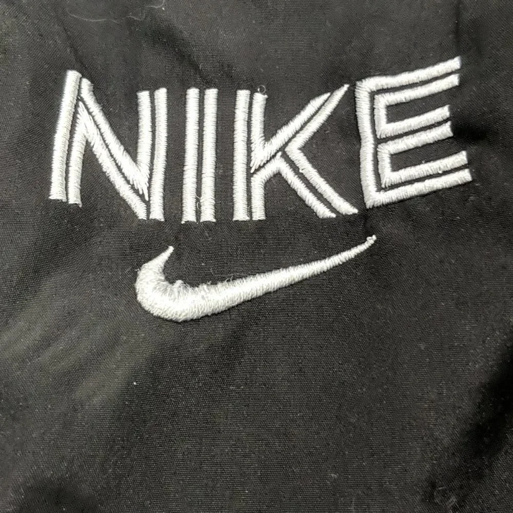 Nike black light weight jacket Sz 6